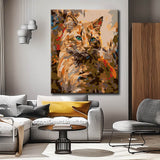 Paint by Numbers Somali Cat