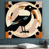 Magpie Bird - Painting by Numbers Geometry