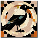 Magpie Bird - Painting by Numbers Geometry