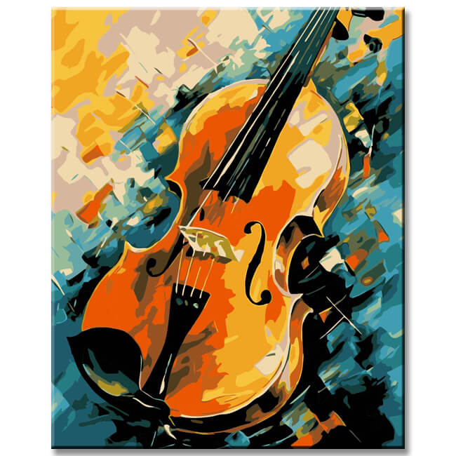 Musical Instrument - Painting by Numbers