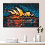 Sydney Opera House Australia Painting by Numbers - Shipping from DE