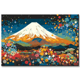 Mount Fuji with Lake Japan Painting by Numbers