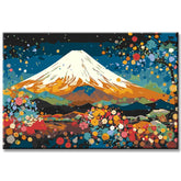 Mount Fuji with Lake Japan Painting by Numbers