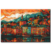 Oslo City View Norway Painting by Numbers