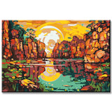 Kakadu National Park Australia - Painting by Numbers