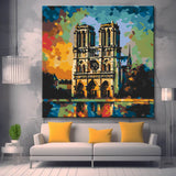 Notre Dame - Painting by Numbers