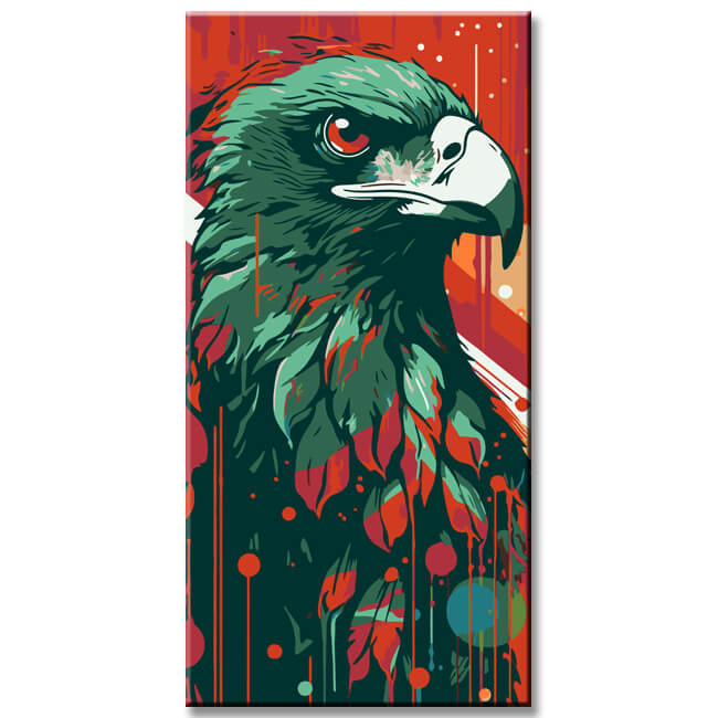 Shining Eagle - Paint by Numbers