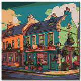 ireland Village Painting by Numbers