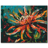 Blooming Flowers Painting by Numbers