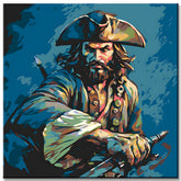Painting by Numbers for Children Pirate