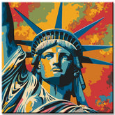 Painting by Numbers Statue of Liberty