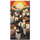 Painting by Numbers Geometry Art Village