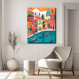 Painting by Numbers Illustration Venice City Panorama