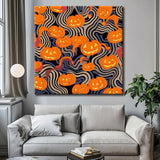 Paint by Numbers Geometric Shapes Painting