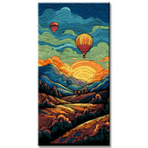 Painting by Numbers Wheat Fields in Van Gogh Style