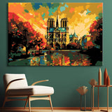 Paris Notre-Dame France Painting by Numbers