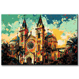 São Paulo Brazil Impression Painting by Numbers