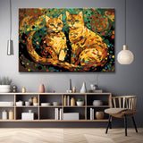 Two Irish Cats Painting by Numbers - Shipping from DE