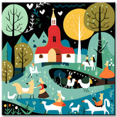 Fantasy Landscape for Kids - Paint by Numbers