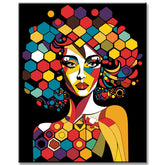 Painting by Numbers Modern Art Dots