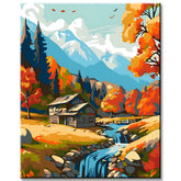 Painting by Numbers Canada Landscape