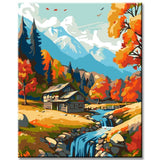 Painting by Numbers Canada Landscape