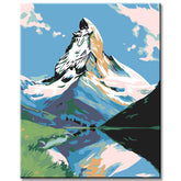 Matterhorn Paint by Numbers