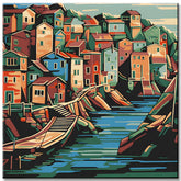 Escher Style Close-Up Painting by Numbers
