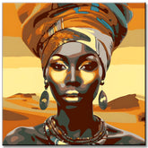 African Fashion Portraits II Paint by Numbers