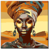 African Fashion Portraits II Paint by Numbers