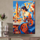 Painting by numbers - Elegant beauty in Georgy Kurasov style