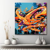 Free Graffiti Art II- Paint by Numbers