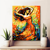 Elegant Dancer Painting by Numbers