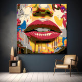 Lips Graffiti Paint by Numbers