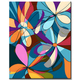 Painting by Numbers Colored Flowers Creative