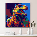 Futuristic T-Rex - Painting by Numbers