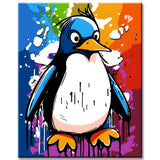 Penguin Paint by Numbers