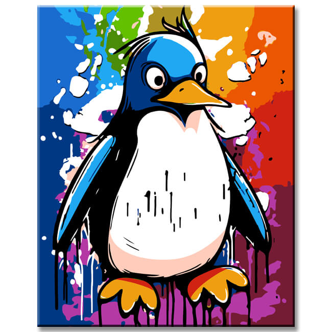 Penguin - Paint by Numbers