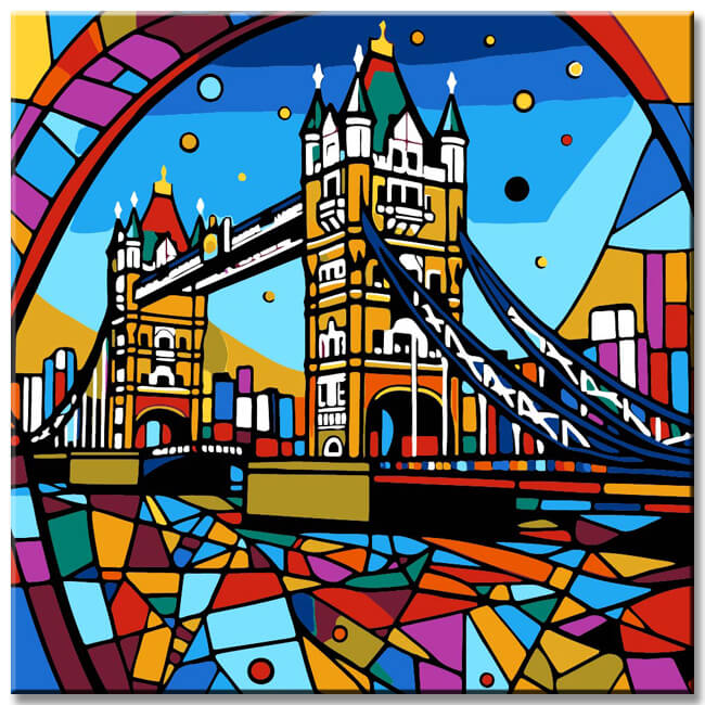 Tower Bridge - Paint by Numbers