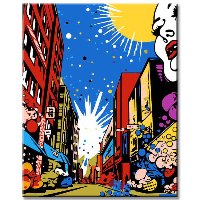 Pop Art Revolution - Paint by Numbers