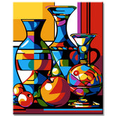 Pop Art Objects Painting by Numbers