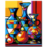 Pop Art Objects Painting by Numbers