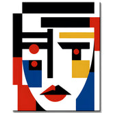 Abstract Face Paint by Numbers