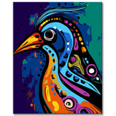 Painting by NumbersPicasso Style Bird To Color