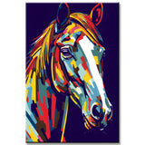 Elegant Horse Painting by Numbers