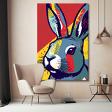 Playful Bunny - Painting by Numbers