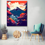 Colorful Mount Fuji Painting by Numbers
