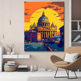 St. Peter's Basilica painting by numbers - shipping from DE