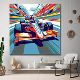Paint by Numbers Set - Formula 1 Car