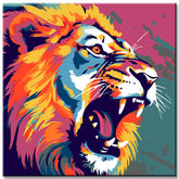 Killer Instinct Lion - Painting by Numbers